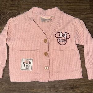 Disney Junior Minnie Mouse Cardigan, Pink 12M